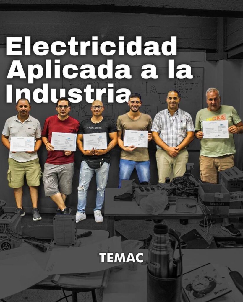 CURSO Electricidad Aplicada A La Industria, Temac Didactic – Temac S.A.