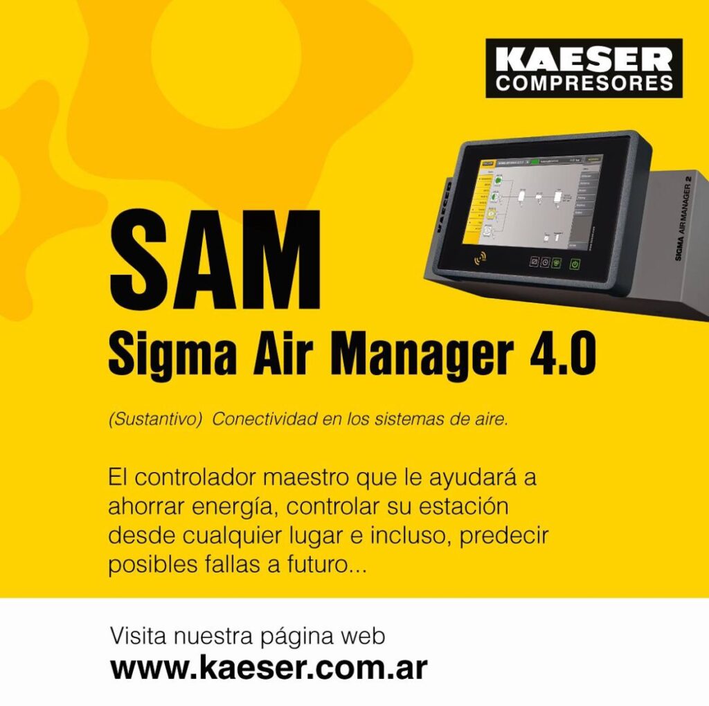 SIGMA AIR MANAGER 4.0 CONTORLADOR MAESTRO EFICIENCIA ENERGÉTICA EN