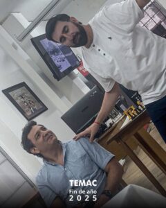 Cierre de año en TEMAC S.A. celebrando el trabajo en equipo y soluciones industriales en Uruguay
