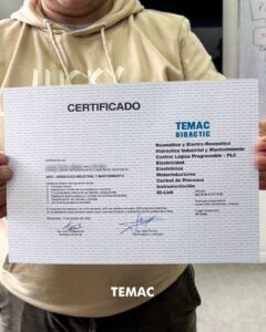 Capacitación técnica en Hidráulica Industrial y Mantenimiento dictada por TEMAC S.A., disponible en modalidad presencial y virtual.