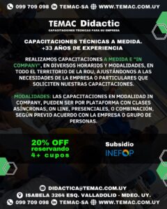 Capacitación técnica en Programación de PLC y software Codesys by Festo, dictada por TEMAC S.A. en modalidad presencial y virtual.